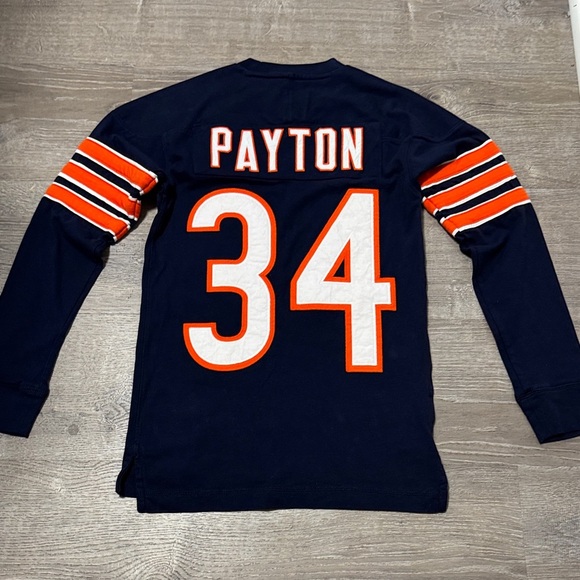 Mitchell & Ness Chicago Bears Throwback NFL Shirt Walter Payton #34 Vintage S - Picture 7 of 7